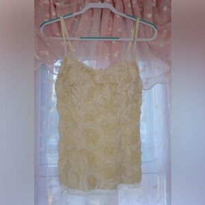 Elegant Cream Floral Dress